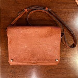 Street Level Brown Pebbled Vegan Crossbody